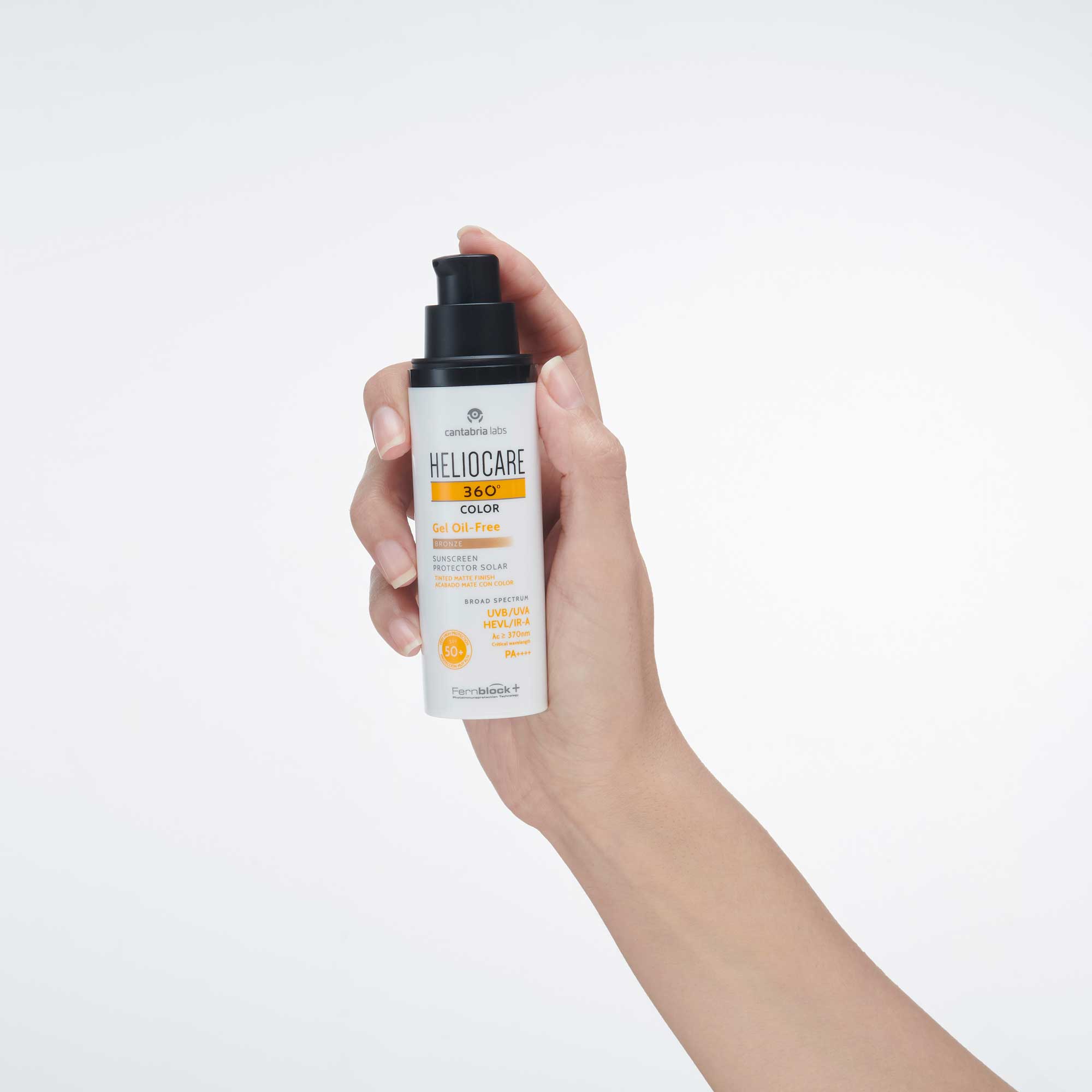 Heliocare 360º color gel oil-free SPF 50+ bronce – La Farmacia del Cruce